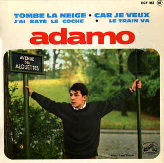 Adamo Les Filles Du Bord Du Mer / Le Grand Jeu Adamo Les Filles Du Bord Du Mer / Le Grand Jeu